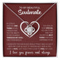 To My Beautiful Soulmate - Love Knot Necklace