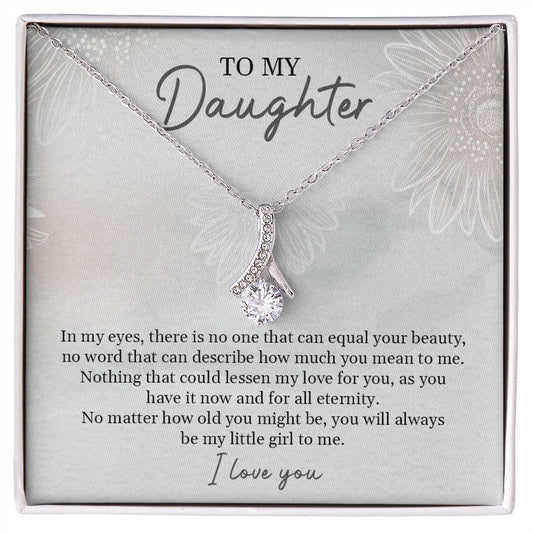 To My Daughter - Alluring Beauty Necklace